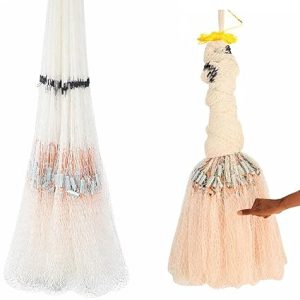 35mm Mesh Cast Fishing Net 3NO – Heavy Nylon Big Fish Net